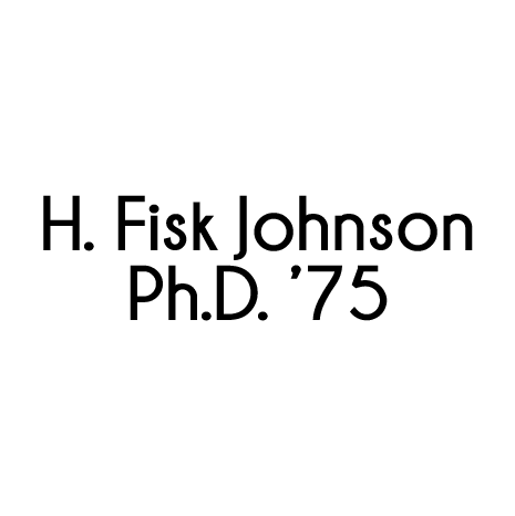 H. Fisk Johnson Ph.D. '75