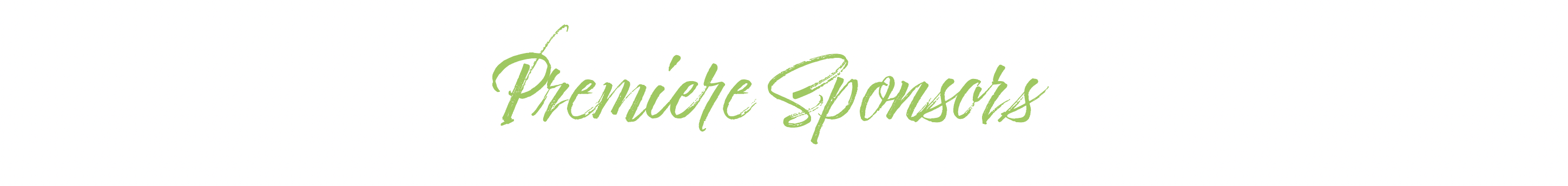 Premiere Sponsor