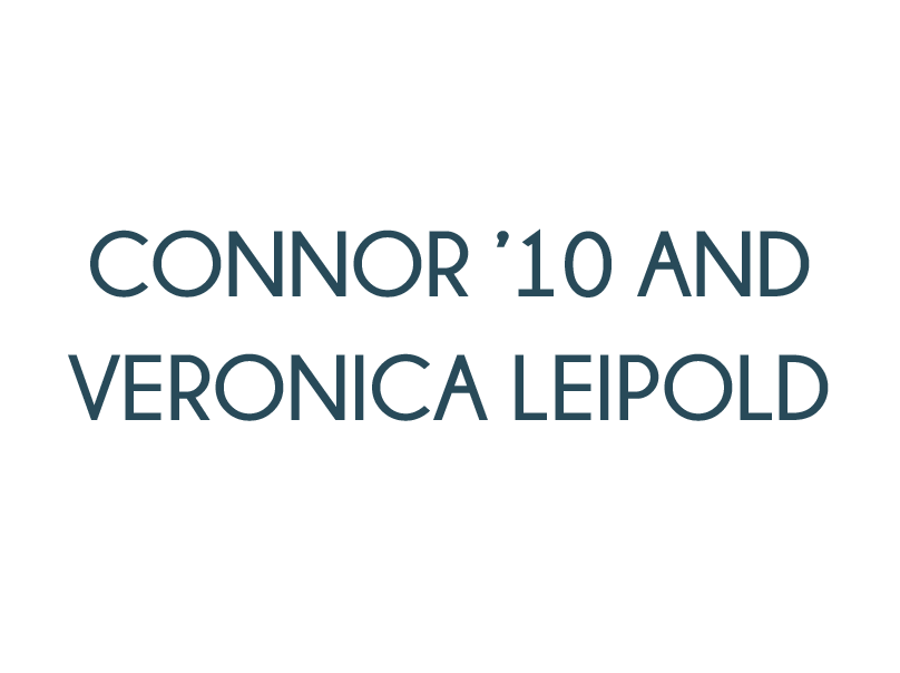 Connor '10 and Veronica Leipold